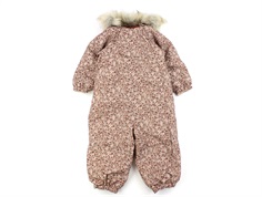 Wheat rose dust flowers tech jumpsuit Nickie